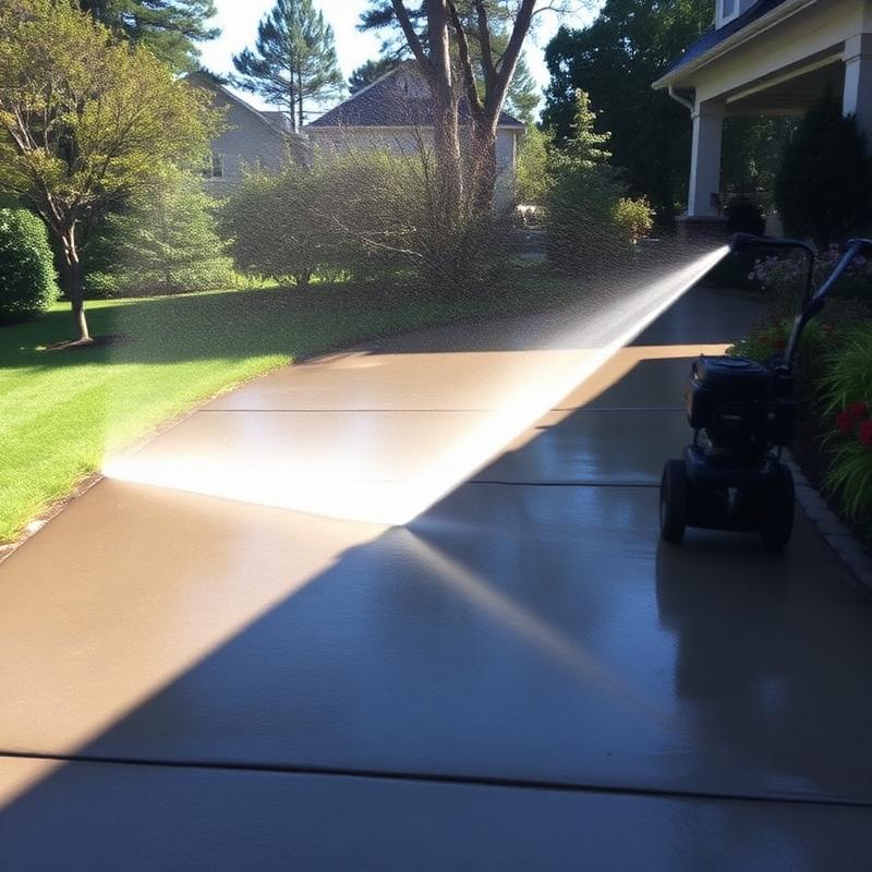 Driveway Power Wash